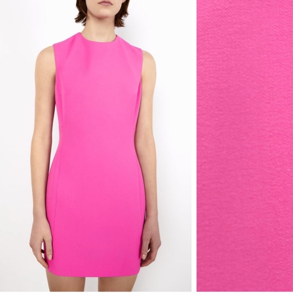 Zara Pink Sleeveless Sheath Dress Size Small